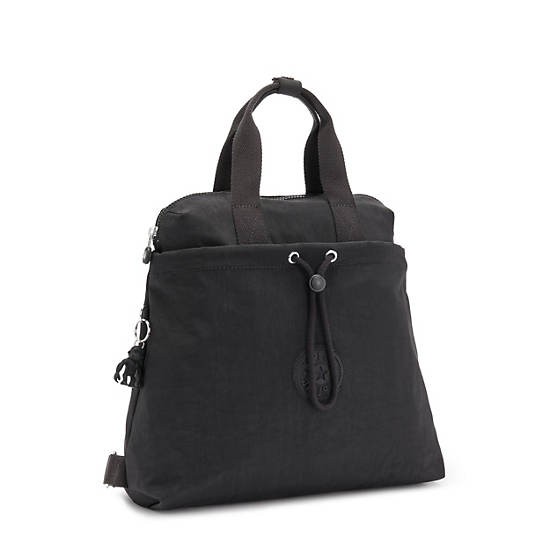 Sac À Main Kipling Goyo Medium Backpack Tote Noir | FR 1945EB